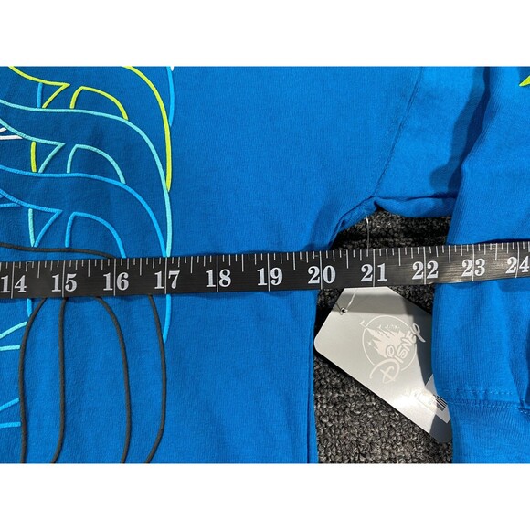 Spirit Jersey Disney Parks Adult Extra Small Blue Neon Long Sleeve Disneyland XS - Picture 4 of 14